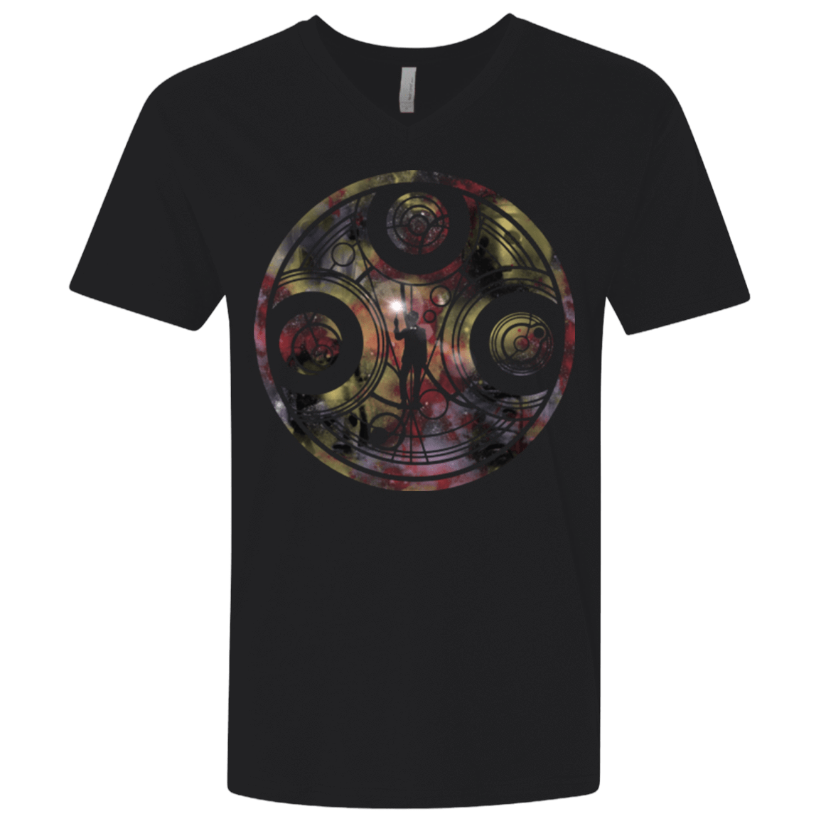 T-Shirts Black / X-Small Cybermen Time and Again Men's Premium V-Neck