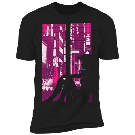 T-Shirts Black / X-Small Cyberpunk Men's Premium T-Shirt