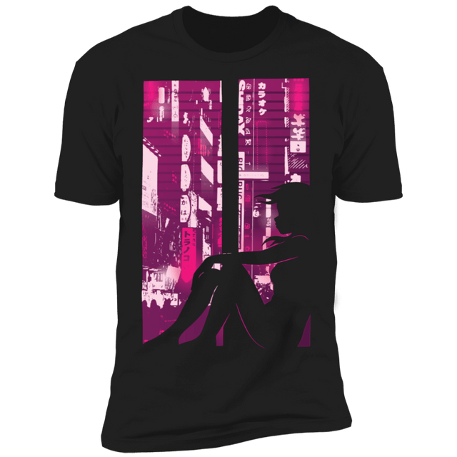 T-Shirts Black / X-Small Cyberpunk Men's Premium T-Shirt