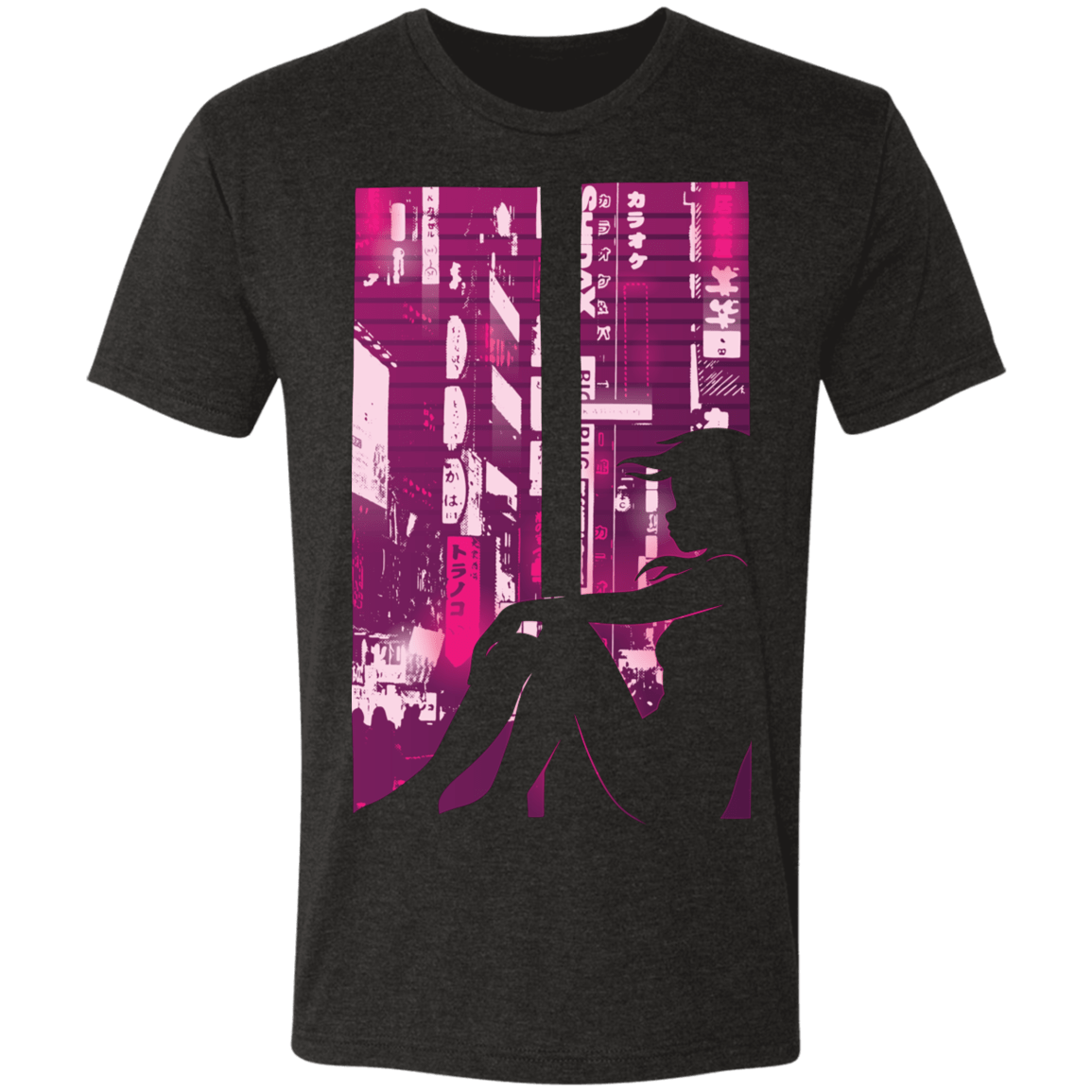 T-Shirts Vintage Black / S Cyberpunk Men's Triblend T-Shirt