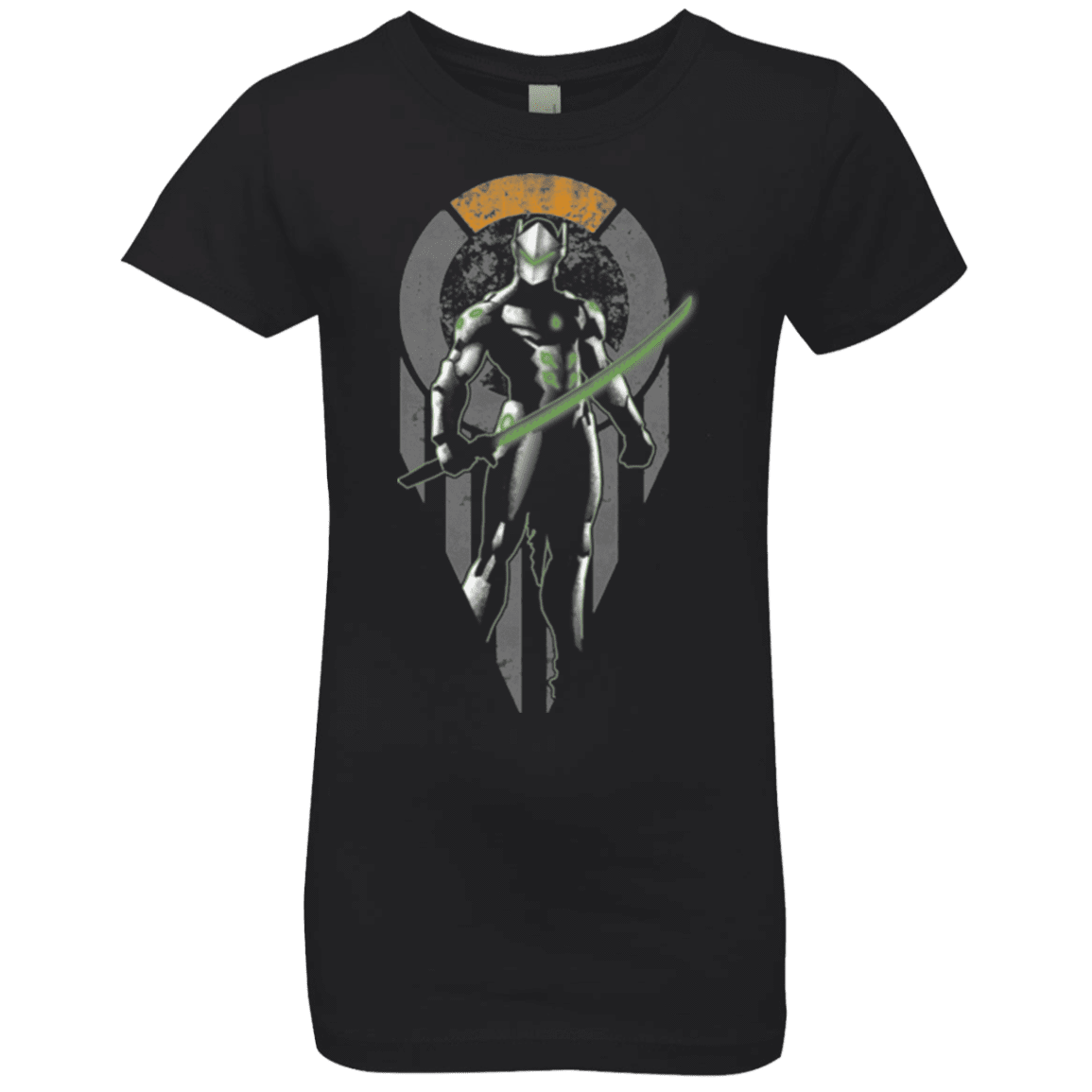 T-Shirts Black / YXS Cyborg Ninja Girls Premium T-Shirt