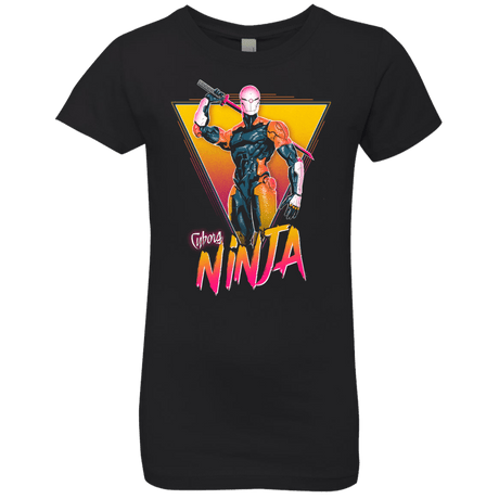 T-Shirts Black / YXS Cyborg Ninja Girls Premium T-Shirt