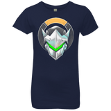 T-Shirts Midnight Navy / YXS Cyborg Ninja Girls Premium T-Shirt