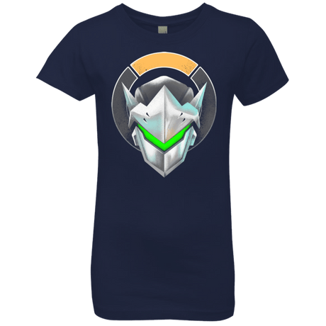 T-Shirts Midnight Navy / YXS Cyborg Ninja Girls Premium T-Shirt