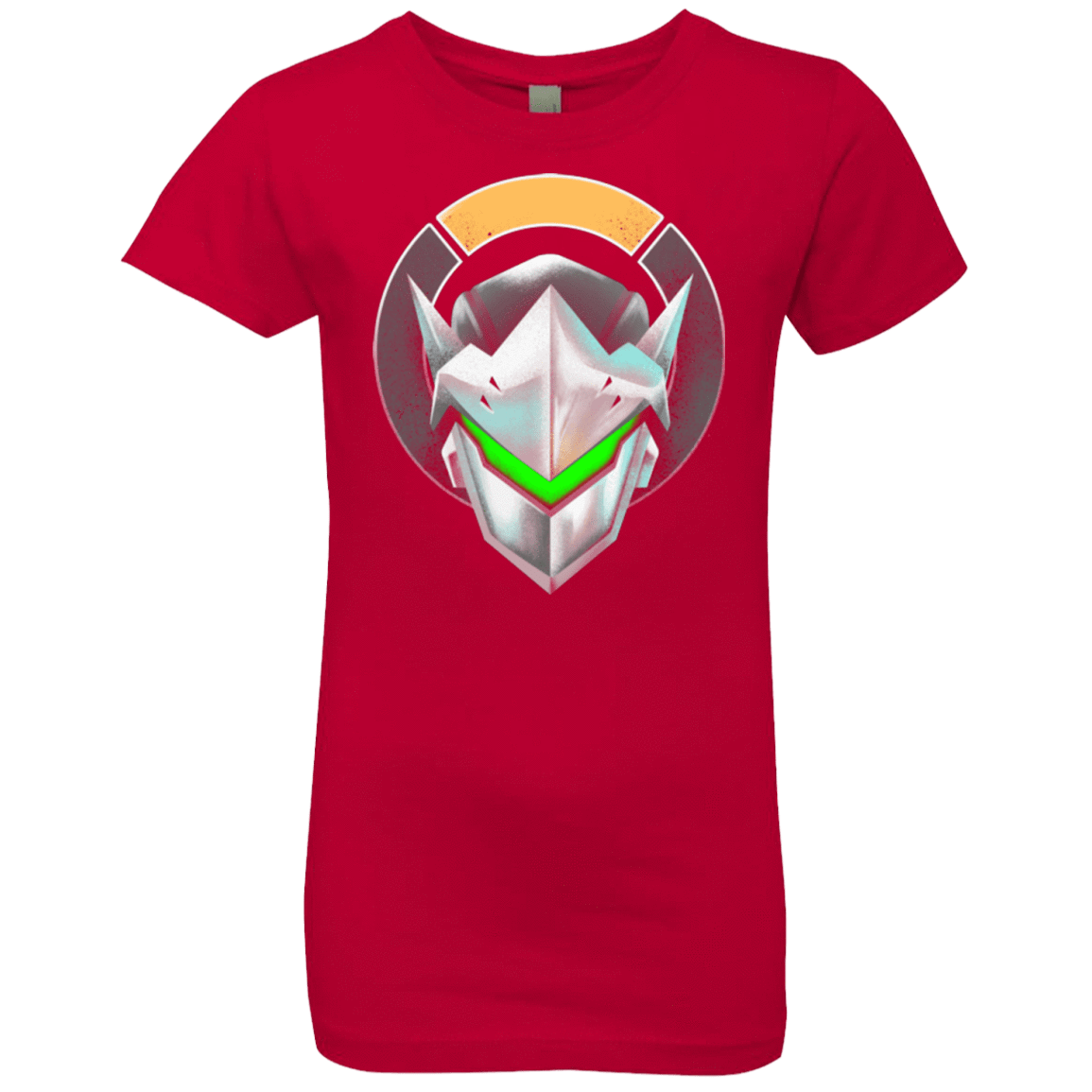 T-Shirts Red / YXS Cyborg Ninja Girls Premium T-Shirt