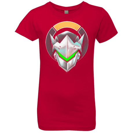 T-Shirts Red / YXS Cyborg Ninja Girls Premium T-Shirt