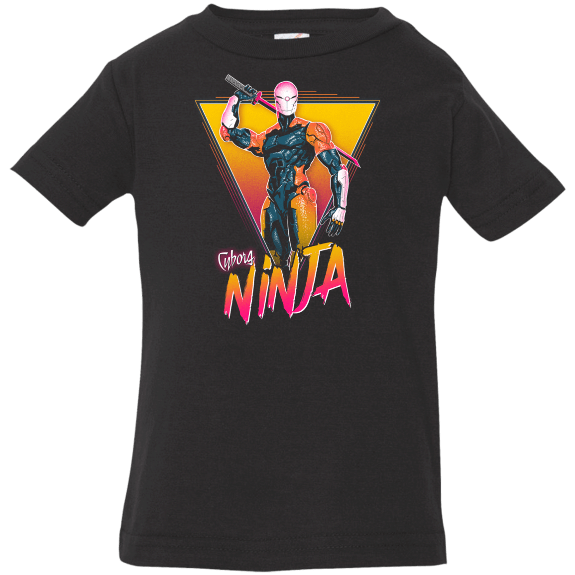 T-Shirts Black / 6 Months Cyborg Ninja Infant Premium T-Shirt