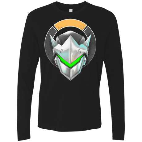 T-Shirts Black / Small Cyborg Ninja Men's Premium Long Sleeve