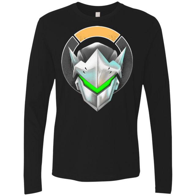 T-Shirts Black / Small Cyborg Ninja Men's Premium Long Sleeve