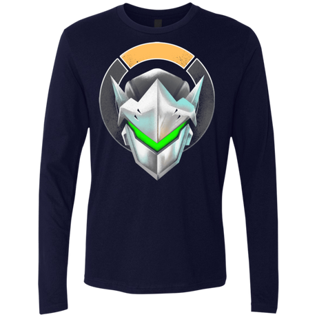 T-Shirts Midnight Navy / Small Cyborg Ninja Men's Premium Long Sleeve