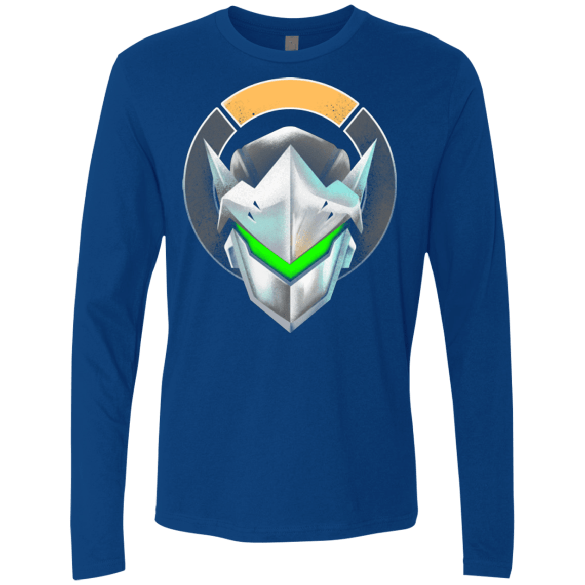 T-Shirts Royal / Small Cyborg Ninja Men's Premium Long Sleeve