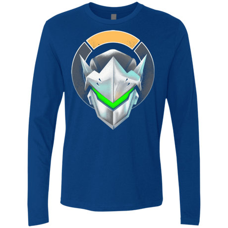 T-Shirts Royal / Small Cyborg Ninja Men's Premium Long Sleeve