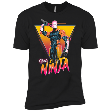 T-Shirts Black / X-Small Cyborg Ninja Men's Premium T-Shirt