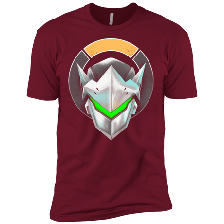 T-Shirts Cardinal / X-Small Cyborg Ninja Men's Premium T-Shirt