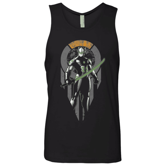 T-Shirts Black / Small Cyborg Ninja Men's Premium Tank Top