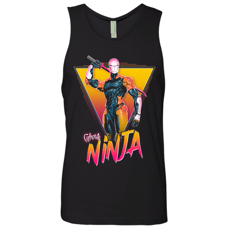T-Shirts Black / Small Cyborg Ninja Men's Premium Tank Top