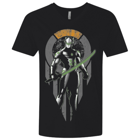 T-Shirts Black / X-Small Cyborg Ninja Men's Premium V-Neck
