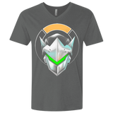 T-Shirts Heavy Metal / X-Small Cyborg Ninja Men's Premium V-Neck