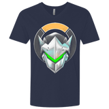 T-Shirts Midnight Navy / X-Small Cyborg Ninja Men's Premium V-Neck