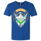 T-Shirts Royal / X-Small Cyborg Ninja Men's Premium V-Neck