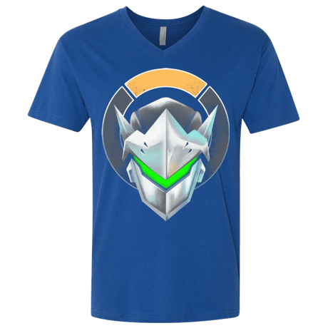 T-Shirts Royal / X-Small Cyborg Ninja Men's Premium V-Neck