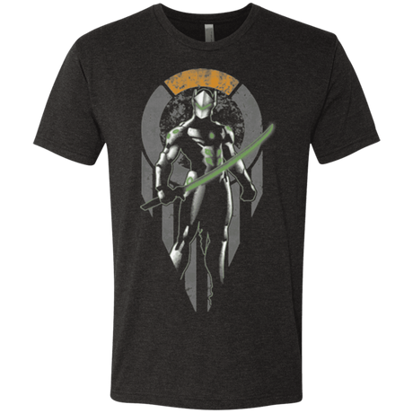 T-Shirts Vintage Black / Small Cyborg Ninja Men's Triblend T-Shirt