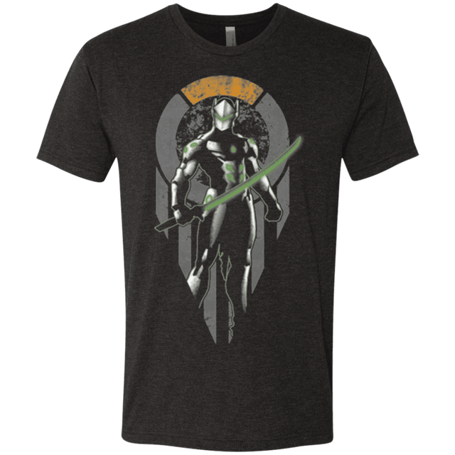 T-Shirts Vintage Black / Small Cyborg Ninja Men's Triblend T-Shirt