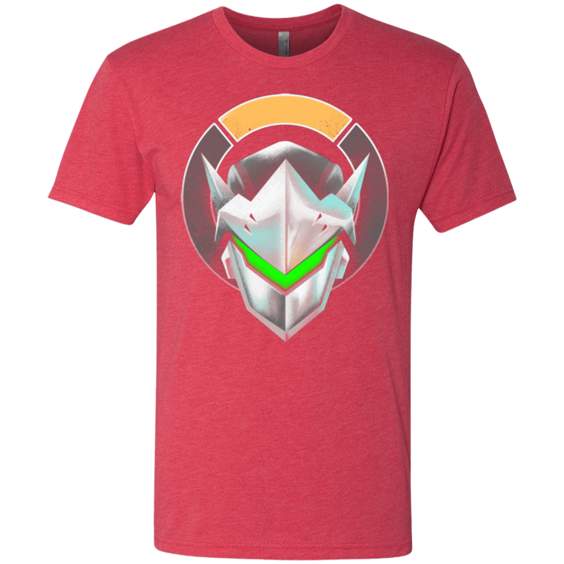 T-Shirts Vintage Red / Small Cyborg Ninja Men's Triblend T-Shirt