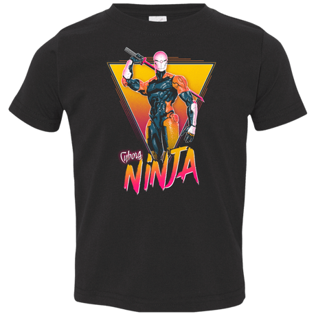 T-Shirts Black / 2T Cyborg Ninja Toddler Premium T-Shirt