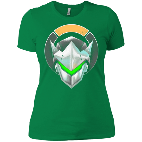 T-Shirts Kelly Green / X-Small Cyborg Ninja Women's Premium T-Shirt