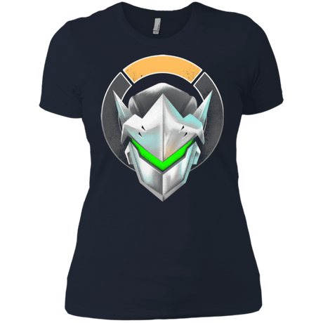 T-Shirts Midnight Navy / X-Small Cyborg Ninja Women's Premium T-Shirt