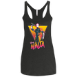 T-Shirts Vintage Black / X-Small Cyborg Ninja Women's Triblend Racerback Tank