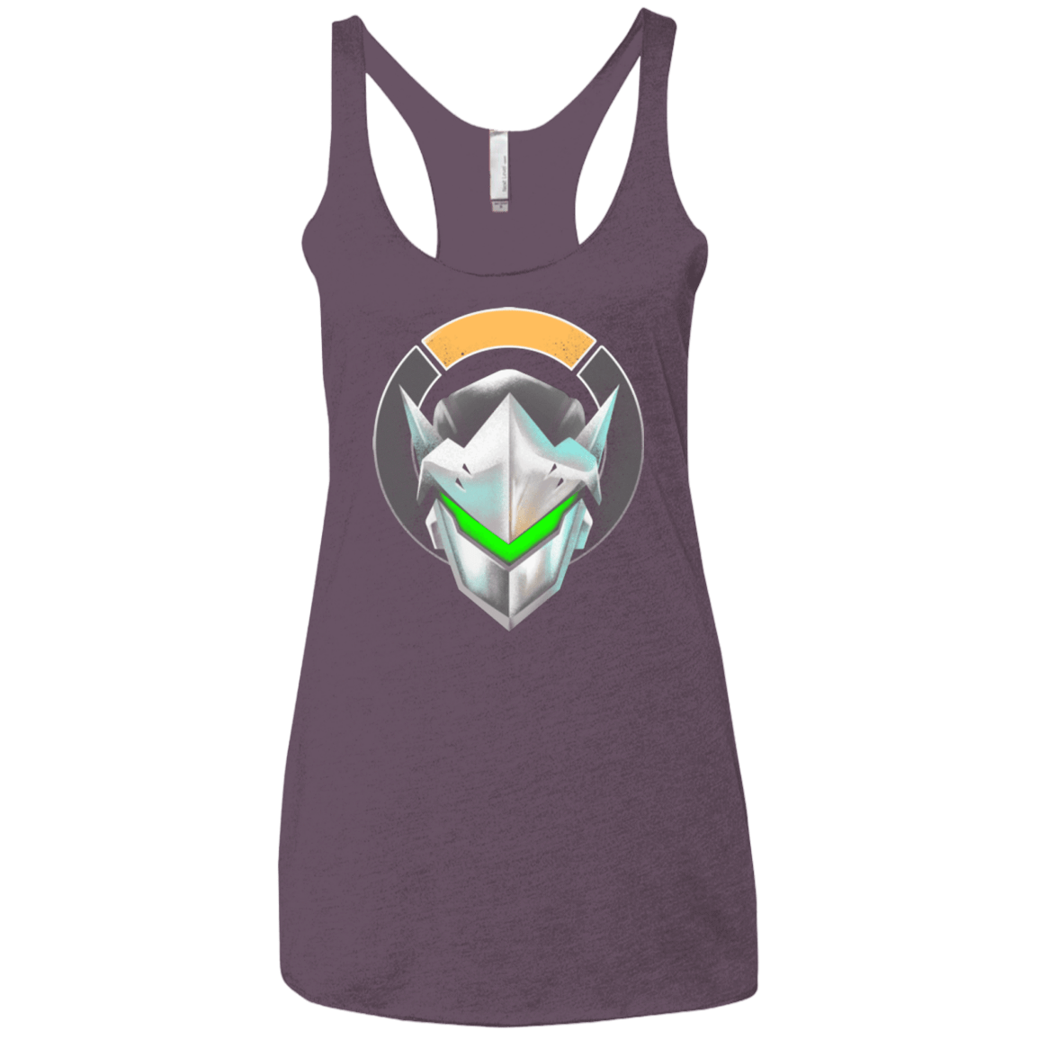 T-Shirts Vintage Purple / X-Small Cyborg Ninja Women's Triblend Racerback Tank