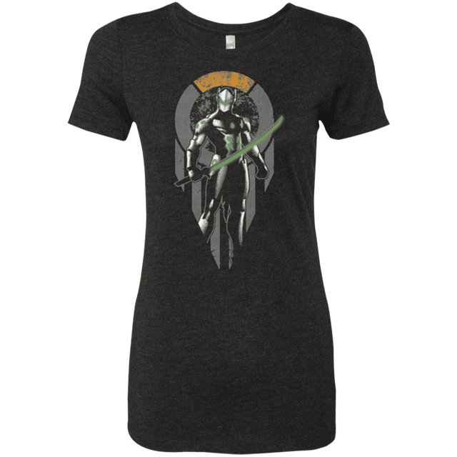 T-Shirts Vintage Black / Small Cyborg Ninja Women's Triblend T-Shirt