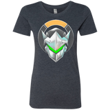 T-Shirts Vintage Navy / Small Cyborg Ninja Women's Triblend T-Shirt