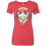 T-Shirts Vintage Red / Small Cyborg Ninja Women's Triblend T-Shirt