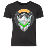 T-Shirts Vintage Black / YXS Cyborg Ninja Youth Triblend T-Shirt