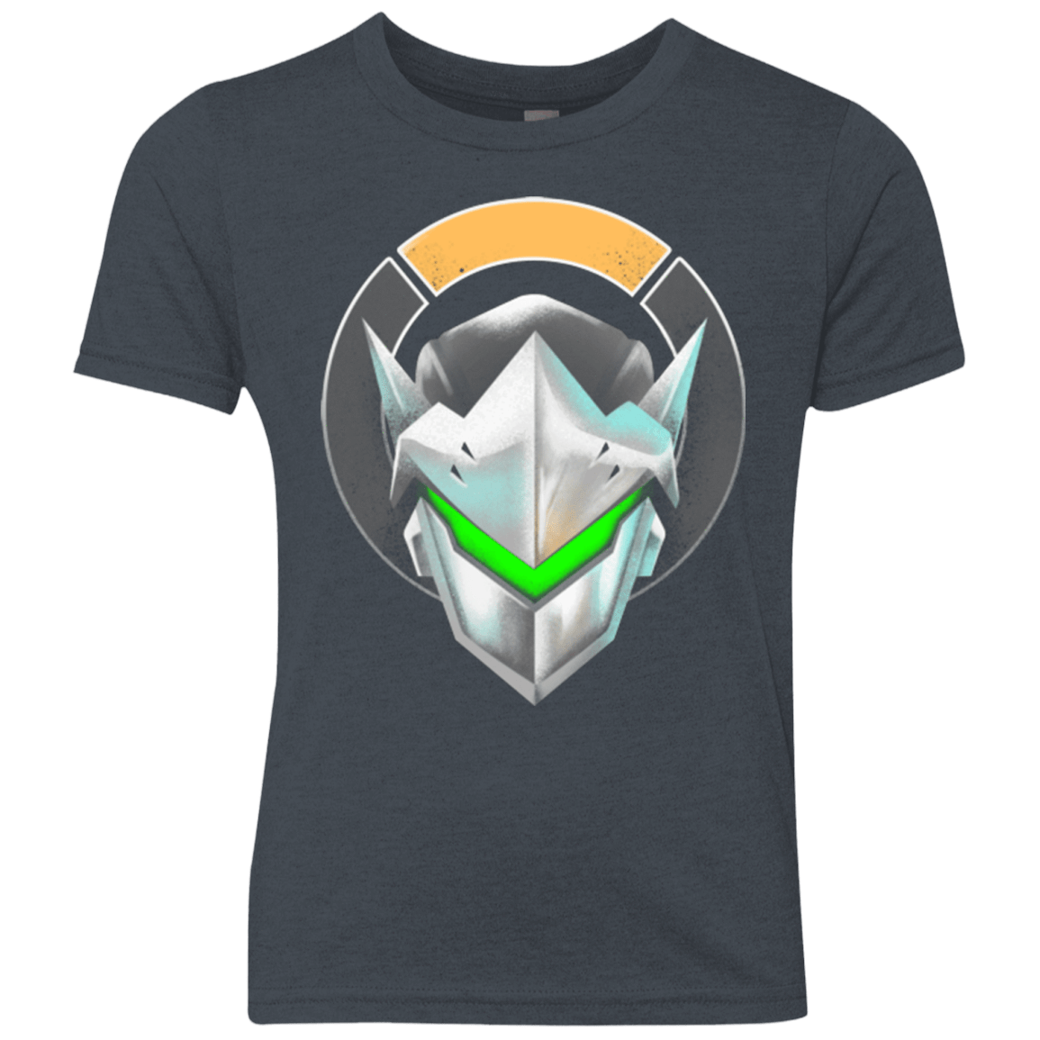 T-Shirts Vintage Navy / YXS Cyborg Ninja Youth Triblend T-Shirt