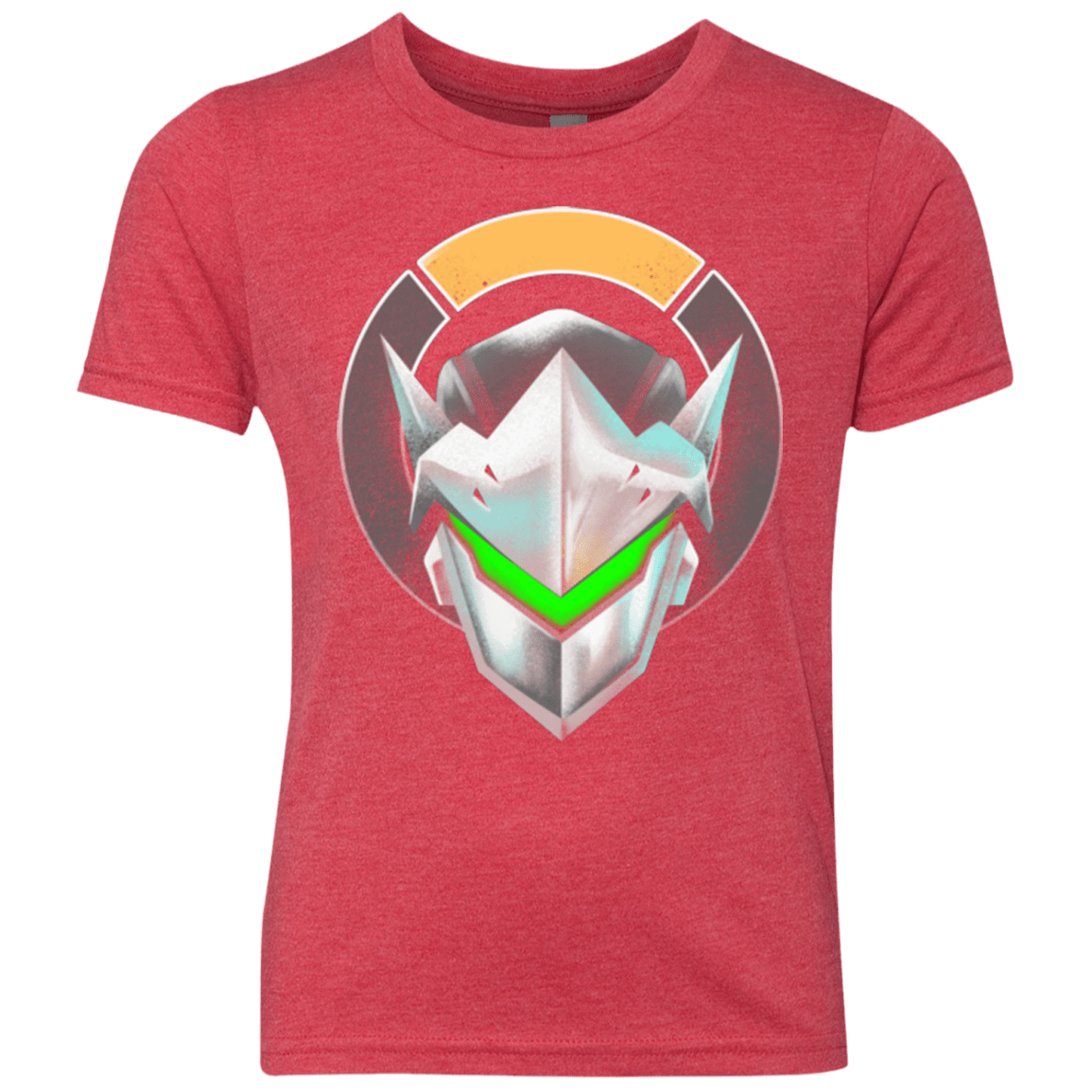 T-Shirts Vintage Red / YXS Cyborg Ninja Youth Triblend T-Shirt