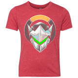 T-Shirts Vintage Red / YXS Cyborg Ninja Youth Triblend T-Shirt