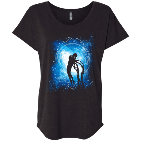 T-Shirts Vintage Black / X-Small Cyborg Transformation Triblend Dolman Sleeve