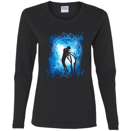 T-Shirts Black / S Cyborg Transformation Women's Long Sleeve T-Shirt