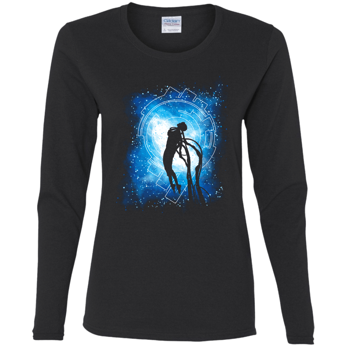 T-Shirts Black / S Cyborg Transformation Women's Long Sleeve T-Shirt