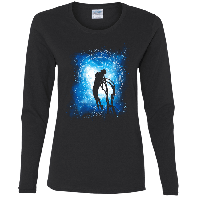 T-Shirts Black / S Cyborg Transformation Women's Long Sleeve T-Shirt