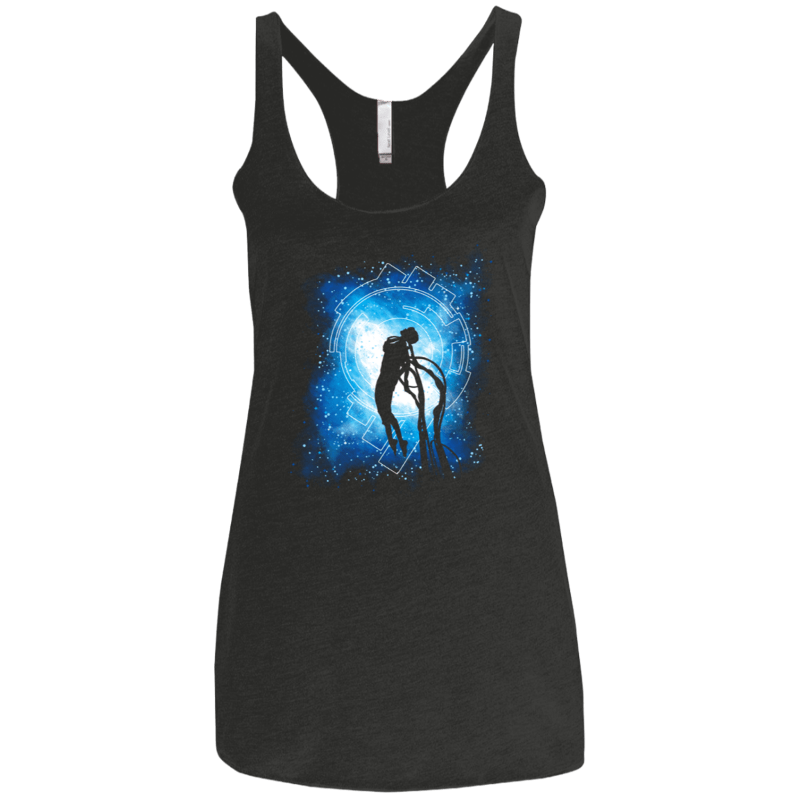 T-Shirts Vintage Black / X-Small Cyborg Transformation Women's Triblend Racerback Tank