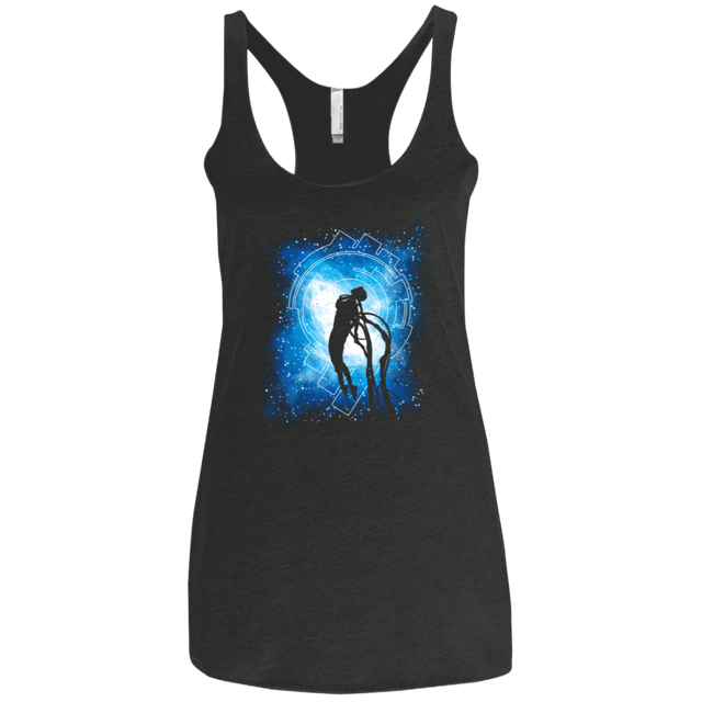 T-Shirts Vintage Black / X-Small Cyborg Transformation Women's Triblend Racerback Tank