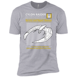 T-Shirts Heather Grey / YXS CYLON RAIDER SERVICE & REPAIR MANUAL Boys Premium T-Shirt