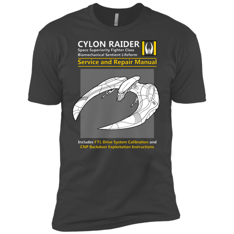 T-Shirts Heavy Metal / YXS CYLON RAIDER SERVICE & REPAIR MANUAL Boys Premium T-Shirt