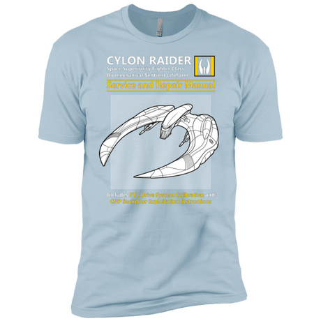 T-Shirts Light Blue / YXS CYLON RAIDER SERVICE & REPAIR MANUAL Boys Premium T-Shirt