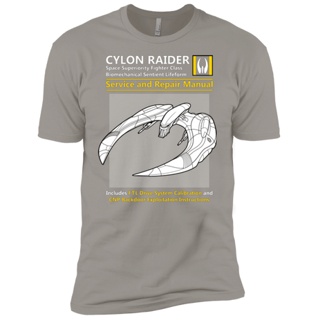 T-Shirts Light Grey / YXS CYLON RAIDER SERVICE & REPAIR MANUAL Boys Premium T-Shirt